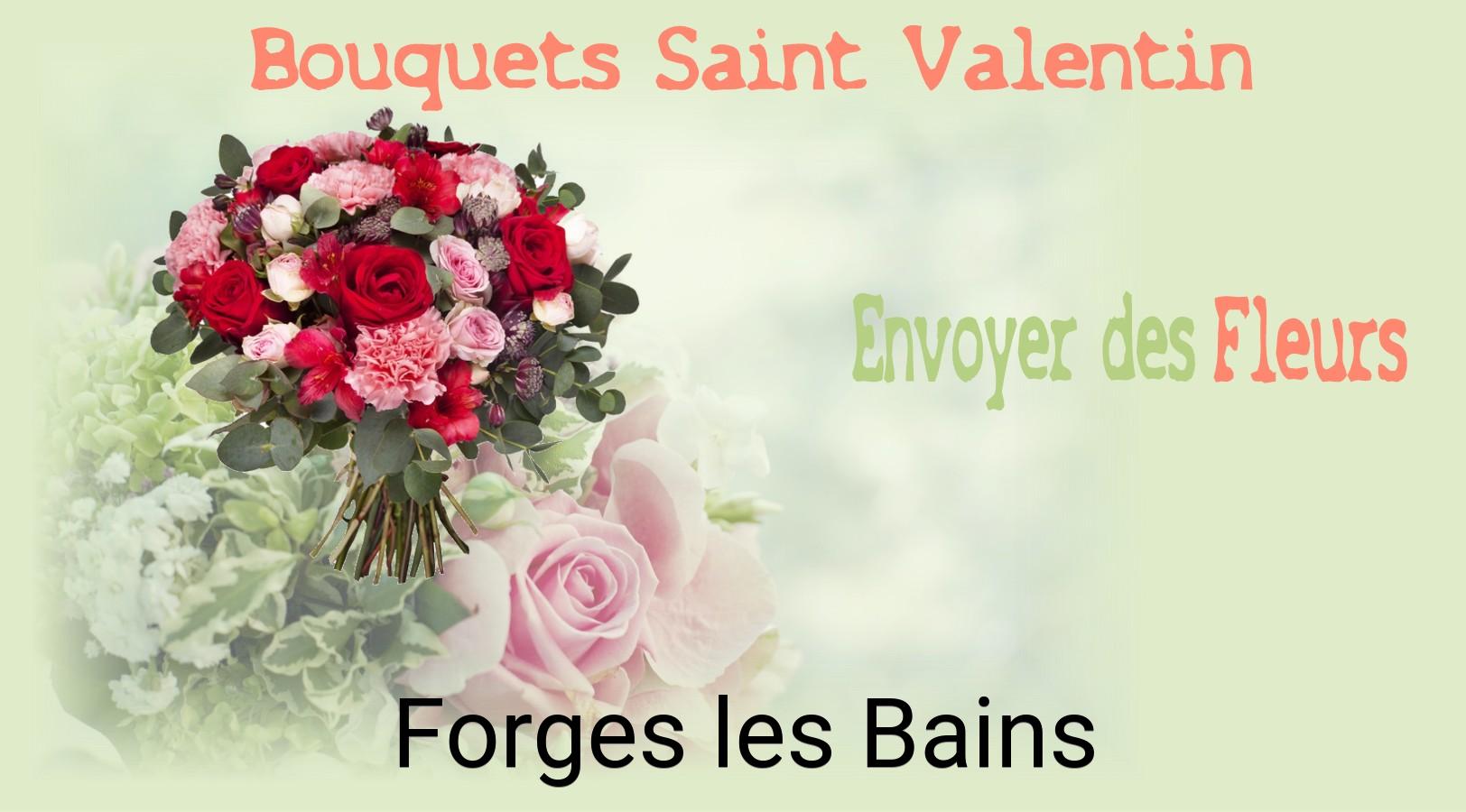 Roses de Saint-Valentin livrées à Forges-les-Bains